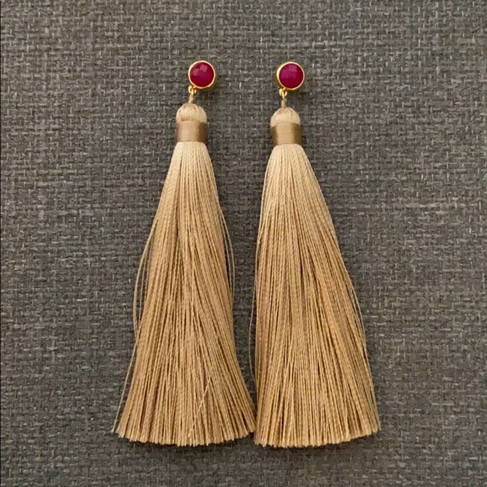 Gorjana Tulum Tassel Earrings